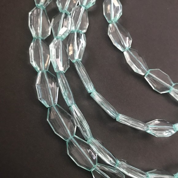 Sugarfix by Baublebar Chunky Blue Beaded Necklace - Picture 2 of 4